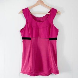 LULULEMON SCOOP NECK TANK WITH DRAWSTRING